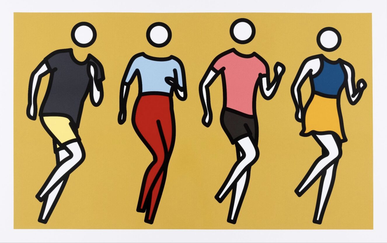 Dance Synced by Julian Opie